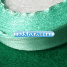 Лента атласная 1,2 см (мята)